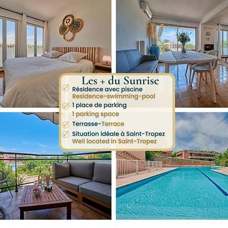 Sunrise -Swimming-Pool-Saint-Tropez Center-Parking Apartman Kültér fotó